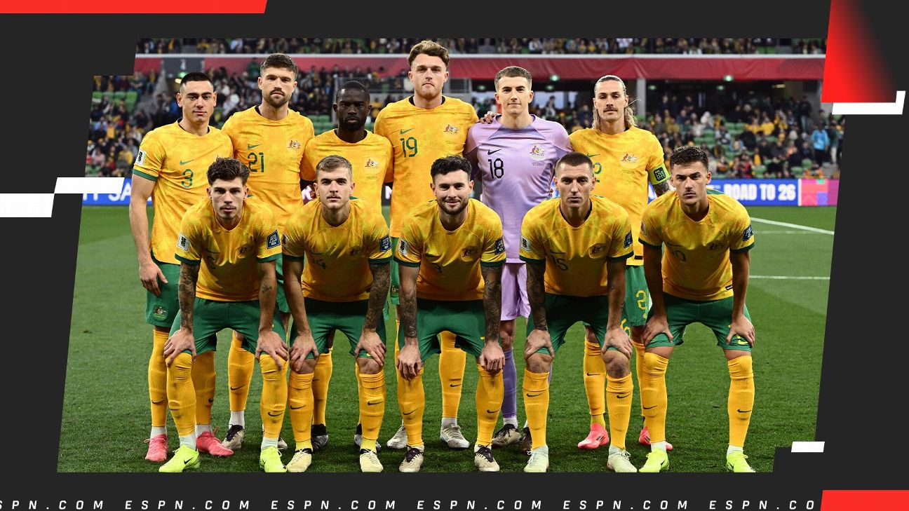 Australia, en el Mundial 2026: figuras, cómo juega, historia y mucho más