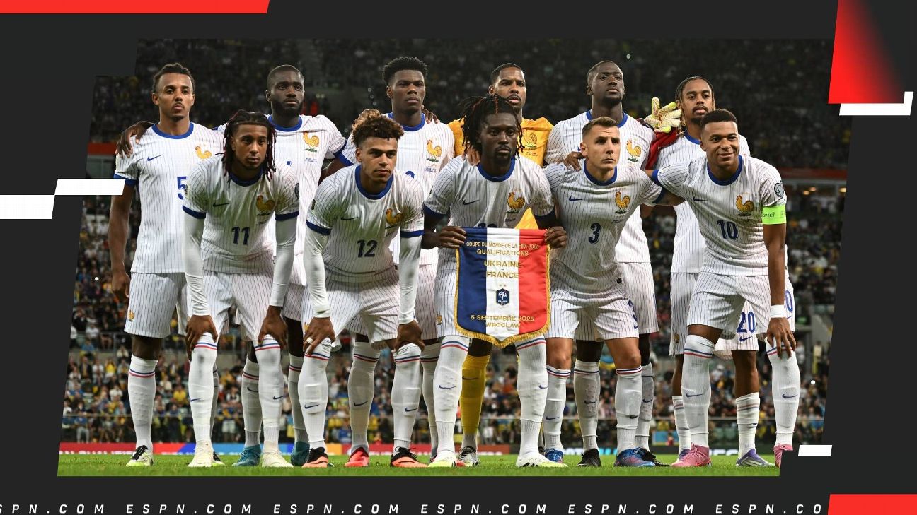 Francia, en el Mundial 2026: figuras, cómo juega, historia y mucho más -  ESPN