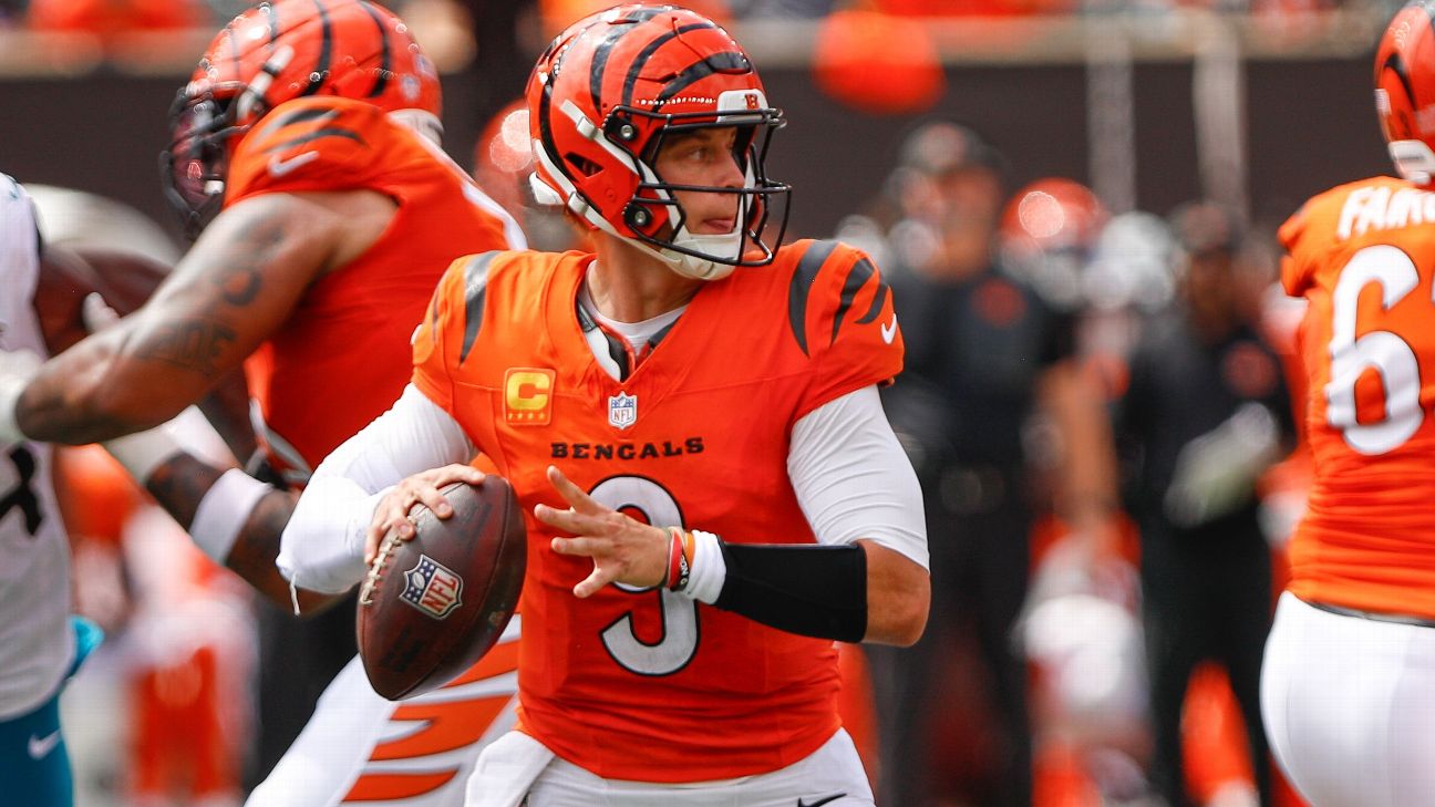 espn.com - Ben Baby - Burrow looks 'outstanding,' trends toward return