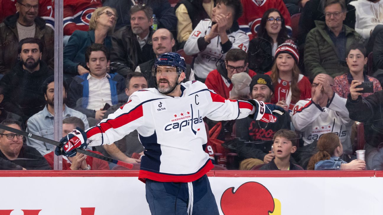 <a href="https://www.espn.com/nhl/story/_/id/47043399/ovechkin-moves-10th-place-points-list-capitals-win" target="_blank">Ovechkin’s hat trick puts him 10th on points list</a>
