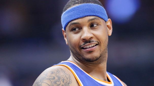 Carmelo Anthony scored 28,289 points in his NBA career and reached the Western Conference finals in 2009.