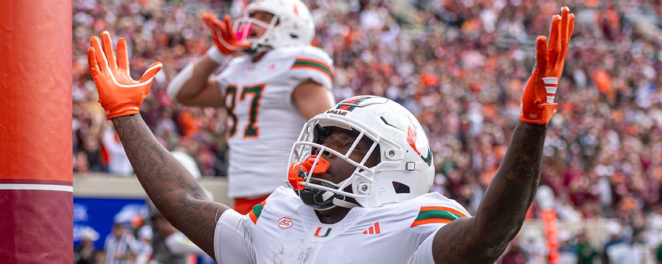 Week 13 Power Rankings: Miami’s making moves; two new teams join