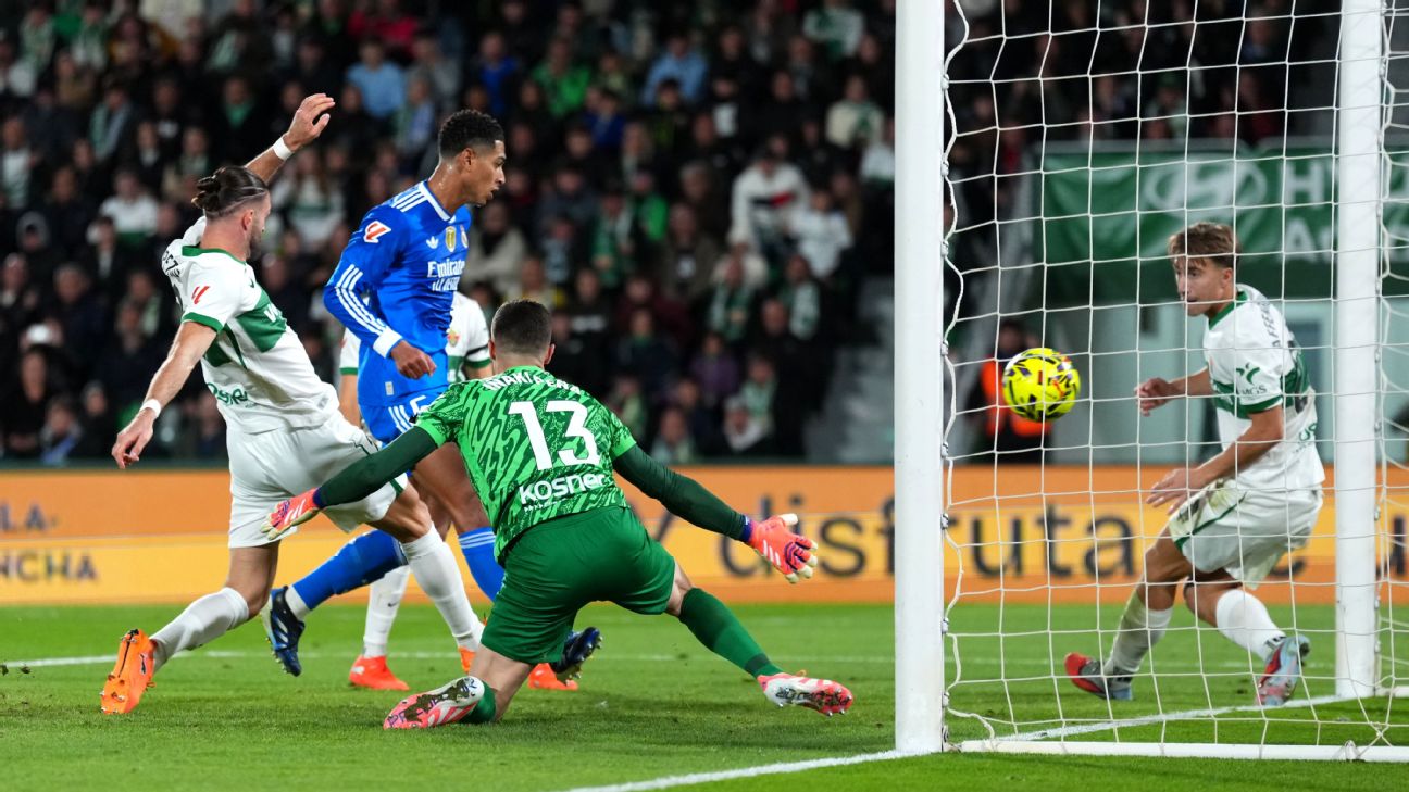 Las claves del empate del Real Madrid ante el Elche en LaLiga - ESPN