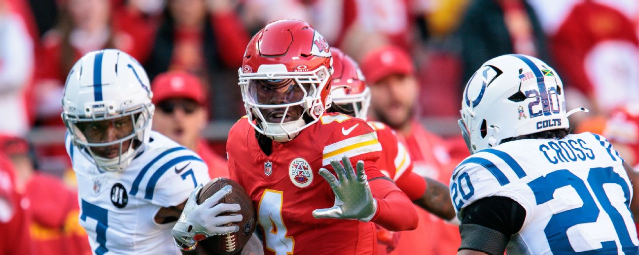 The luck pendulum swings back in favor of the Chiefs but away from the spread