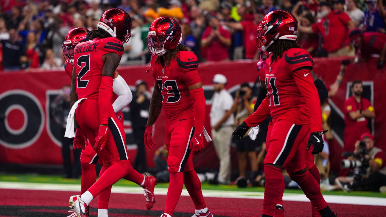Early bets for Week 13: Texans' D to fluster Colts, five other play...