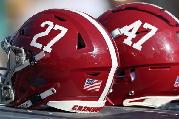 Article image accompanying Alabama WR Rogers on track to make debut vs. South Carolina on WagerUp Sports News.
