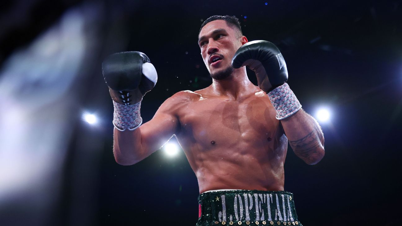 Zuffa Boxing signs cruiserweight champ Opetaia