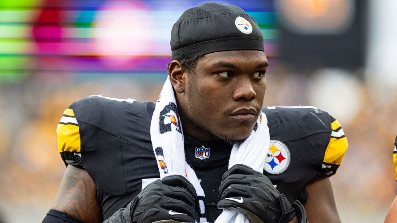 Steelers place starting LT Broderick Jones on injured reserve