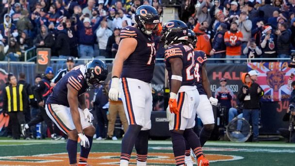 Ozzy Trapilo's injury forces Bears to reset at left tackle