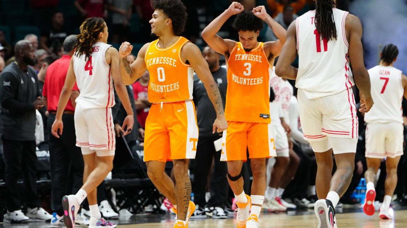 <a href="https://www.espn.com/mens-college-basketball/story/_/id/47102426/tennessee-avenges-elite-eight-loss-holds-no-3-houston" target="_blank">Vols, amid ‘chatter’ over schedule, topple Houston</a>