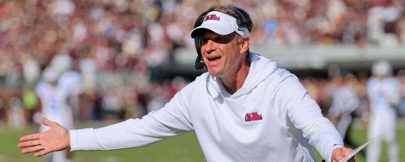 ‘I got a lot of praying to do to figure that out’: Kiffin tops best lines of CFB Week 14