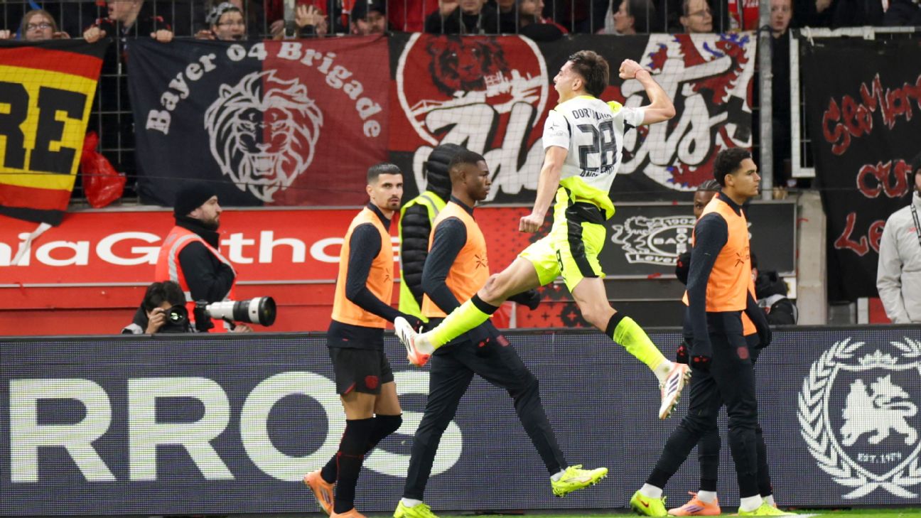 Aaron Anselmino ganó de cabeza y metió su primer gol en Borussia Dortmund - ESPN