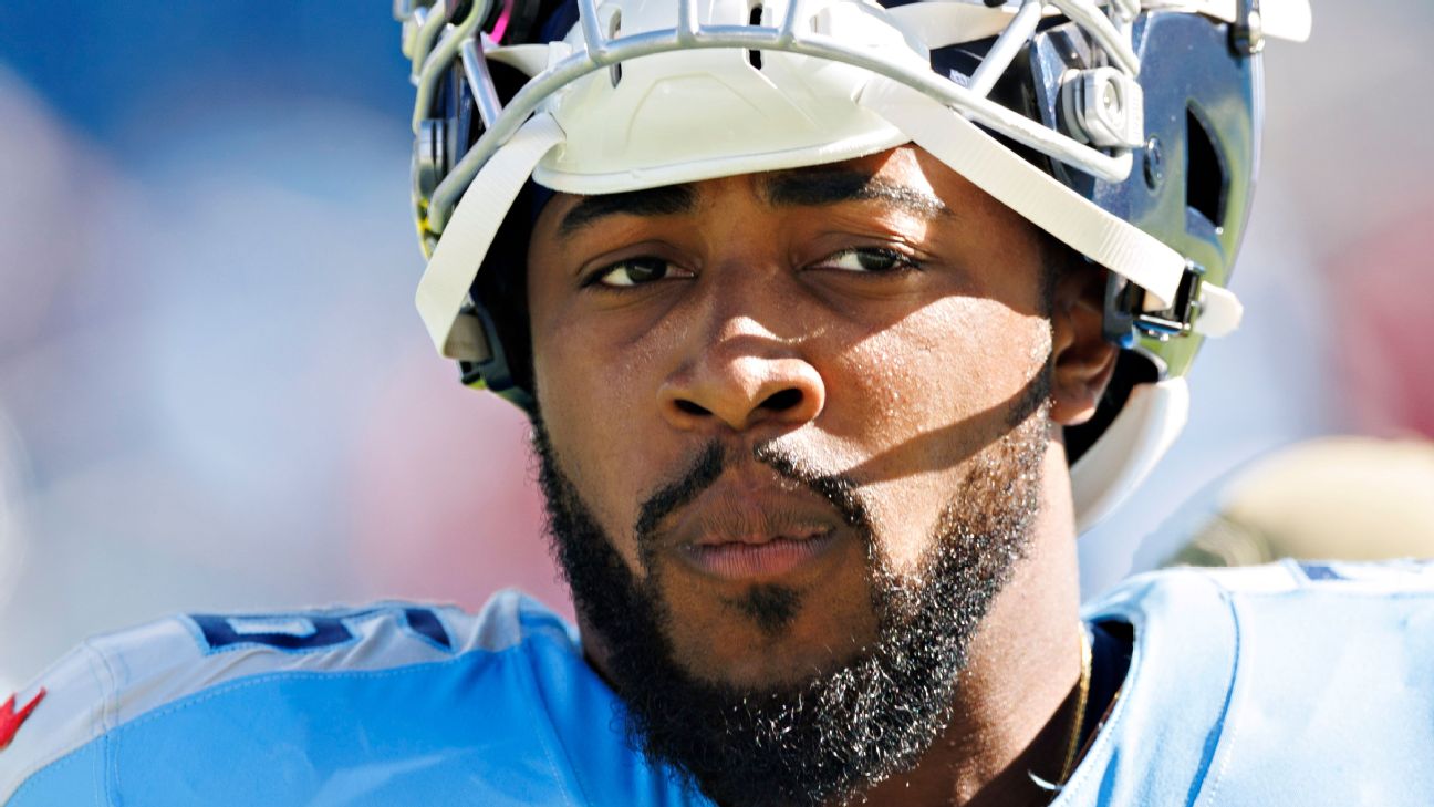 <a href="https://www.espn.com/nfl/story/_/id/47159241/titans-chestnut-alleges-jaguars-cooke-threatened-him" target="_blank">Titans’ Chestnut says Jags punter threatened him</a>