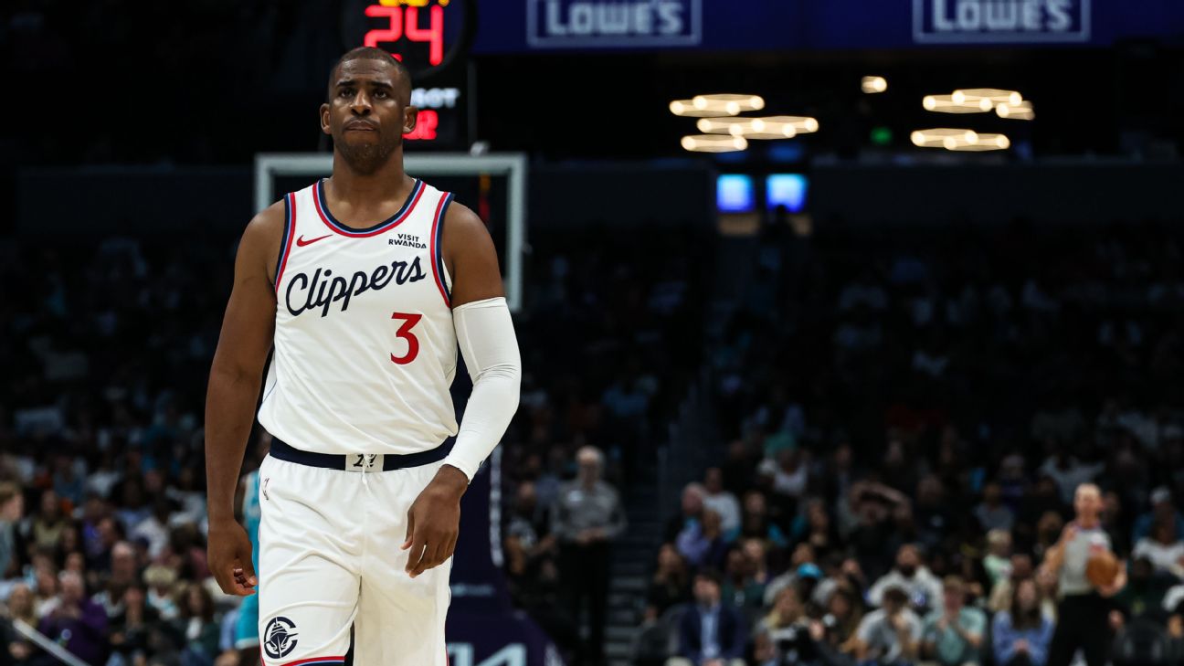 Visual Reference: Chris Paul Clippers Parting Ways Buyout Trade Or Retirement Next