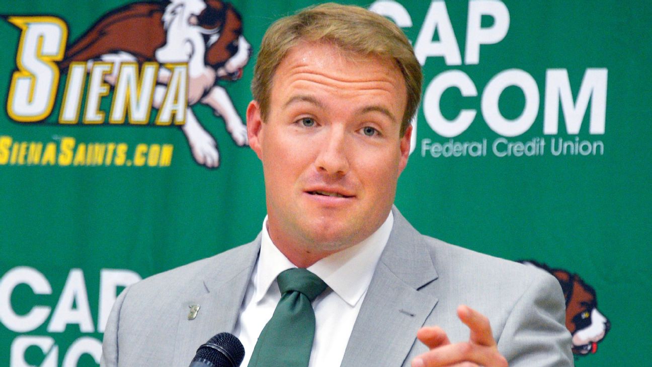 <a href="https://www.espn.com/college-sports/story/_/id/47194257/siena-lacrosse-coach-liam-gleason-dies-41-fall-home" target="_blank">Siena lacrosse coach Gleason, 41, dies after fall</a>