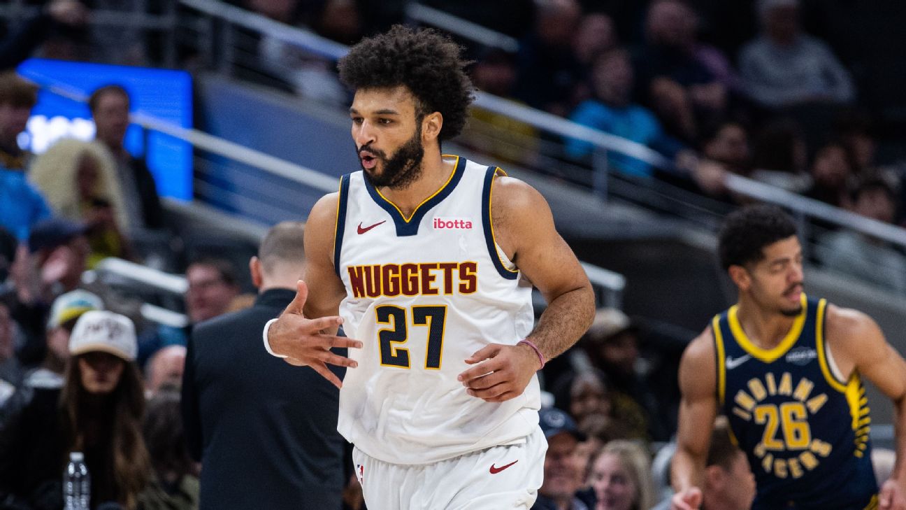 <a href="https://www.espn.com/nba/story/_/id/47196672/hot-shooting-jamal-murray-erupts-52-nuggets-sink-pacers" target="_blank">Nuggets’ Murray lethal from 3, pours in 52 points</a>