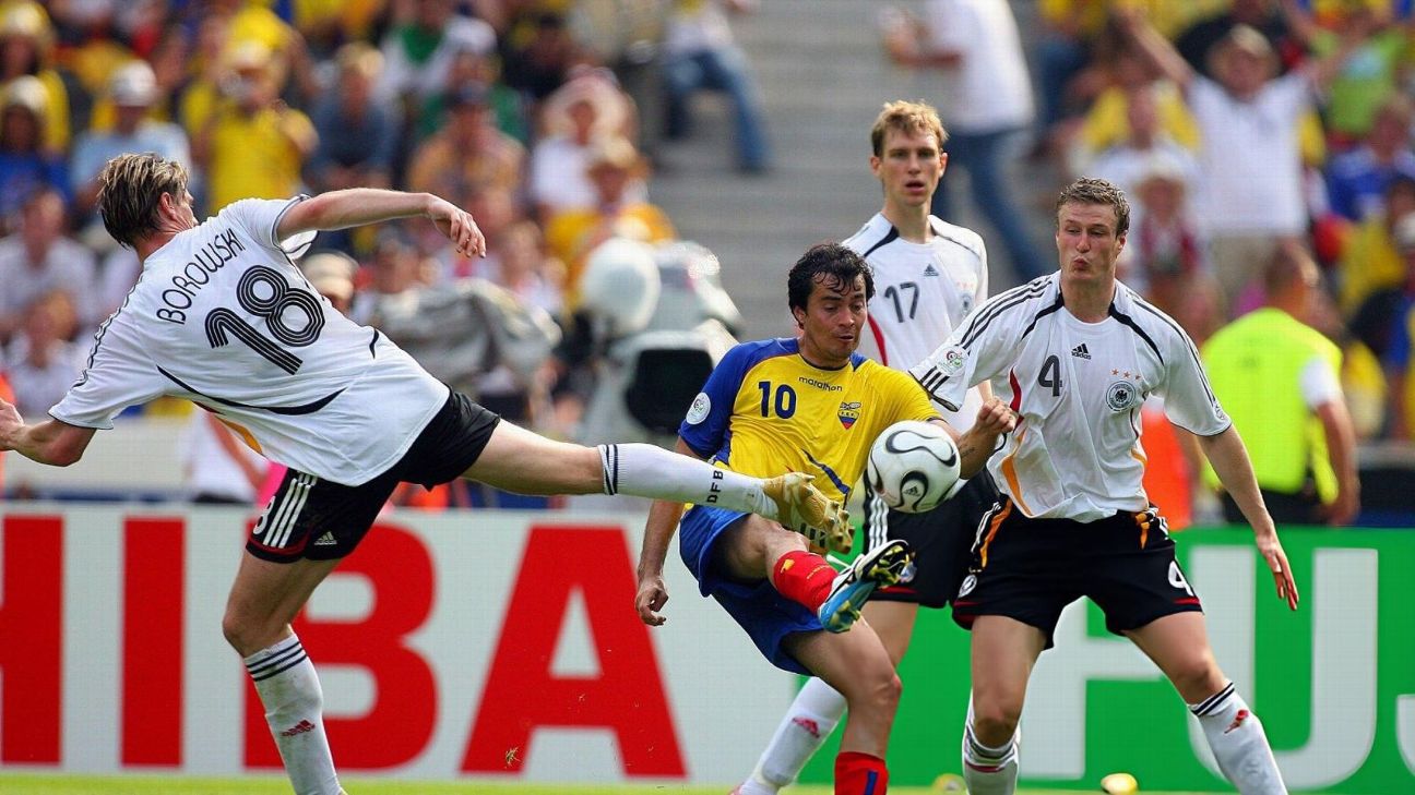 El recuerdo agridulce de Ecuador frente a Alemania en una Copa del Mundo