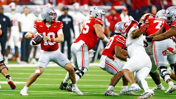Ohio State-Indiana live and the best plays and top moments from Week 7
