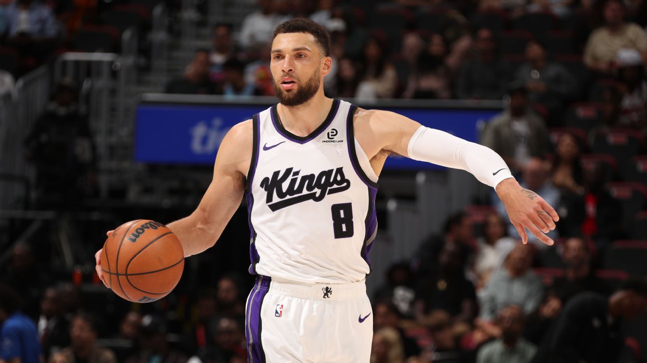 Zach LaVine has high-scoring upside tonight when the Kings play the Pacers.
