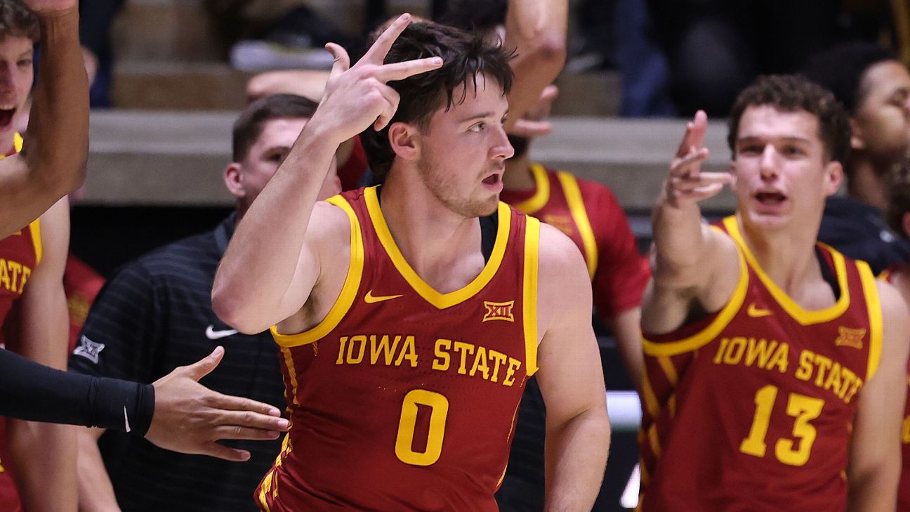 Men's Bracketology: Iowa State replaces Purdue as a 1-seed