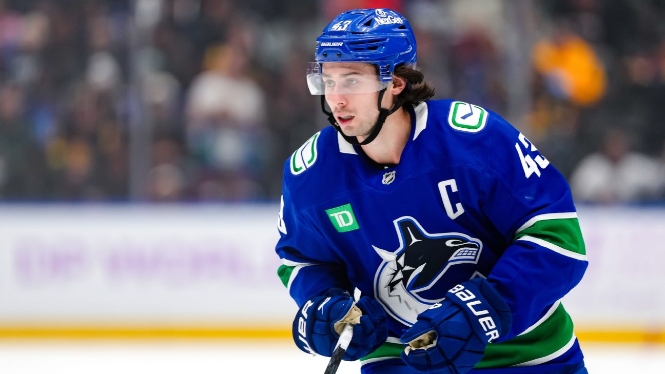 <a href="https://www.espn.com/nhl/story/_/id/47289816/canucks-trade-hughes-wild-three-players-pick" target="_blank">Canucks trade Hughes to Wild for 3 players, pick</a>