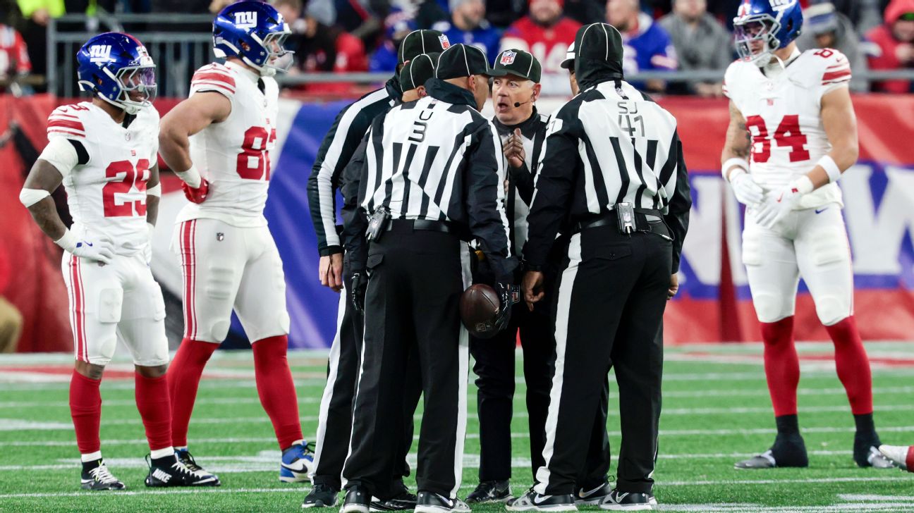 <a href="https://www.espn.com/nfl/story/_/id/47270473/with-referees-union-cba-set-expire-end-nfl-outlines-priorities-memo-teams" target="_blank">NFL memo outlines priorities for new referee CBA</a>