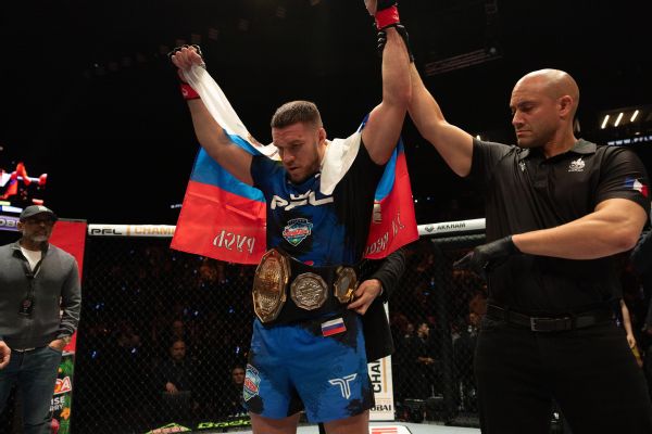Vadim Nemkov, Cris Cyborg add PFL belts in Lyon headliner