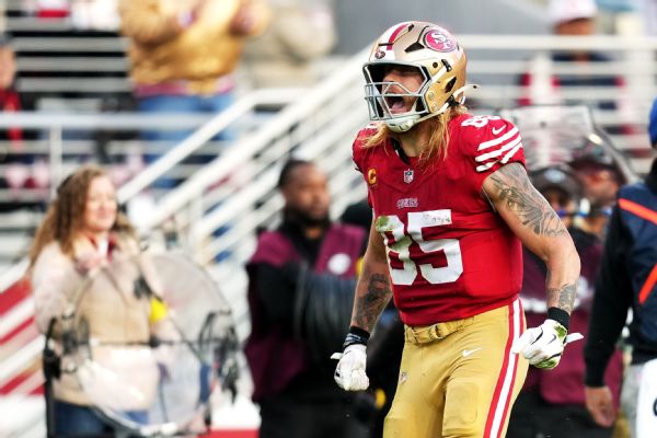 49ers' Kittle, Bosa off injury report, set to play vs. Rams