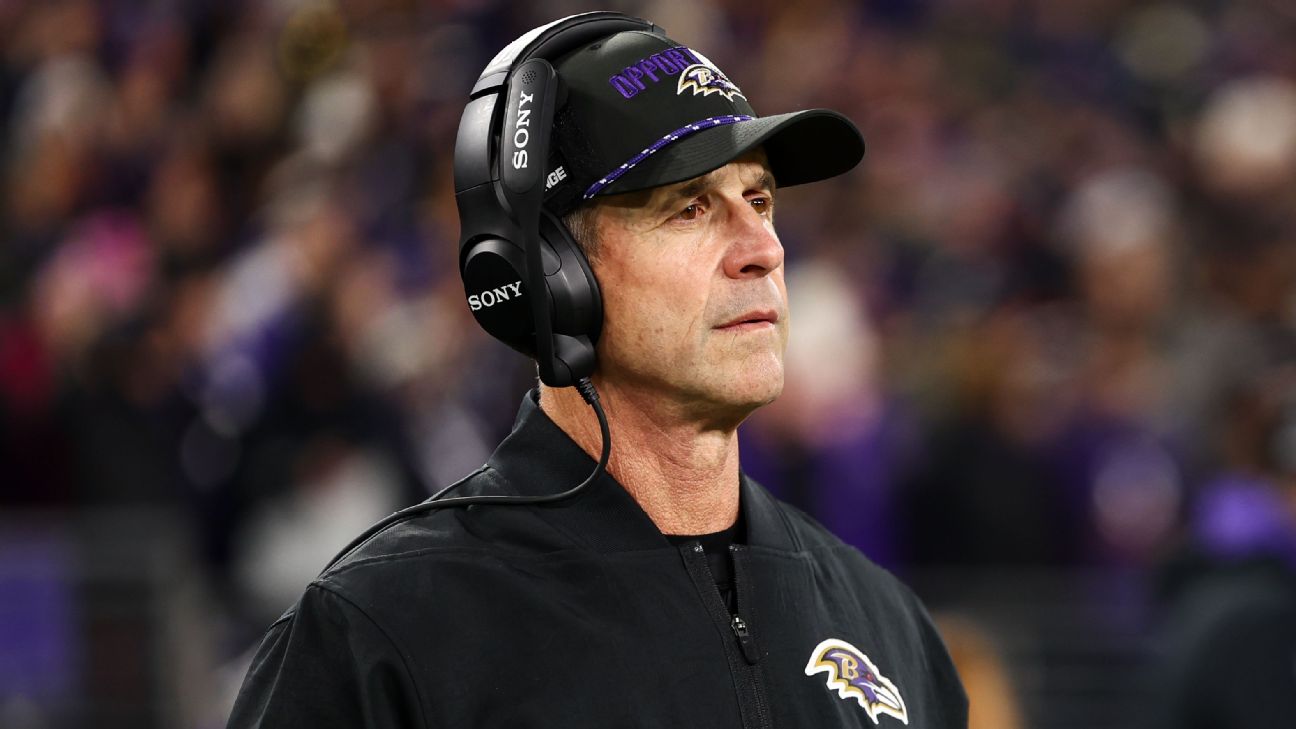 John Harbaugh out as coach of Ravens after missing playoffs - ESPN