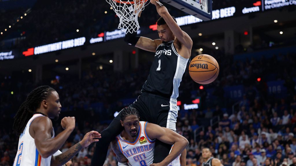 <a href="https://www.espn.com/nba/story/_/id/47413083/spurs-continue-dominance-thunder-third-win" target="_blank">Spurs continue dominance over OKC with 3rd win</a>