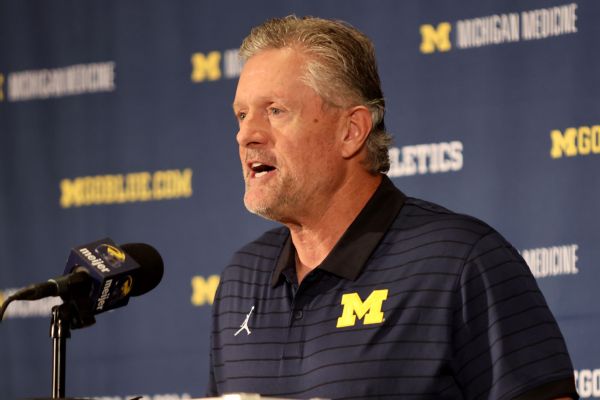 Article image accompanying Michigan's Whittingham 'still working on the culture' on WagerUp Sports News. Article image accompanying Michigan's Whittingham 'still working on the culture' on WagerUp Sports News.