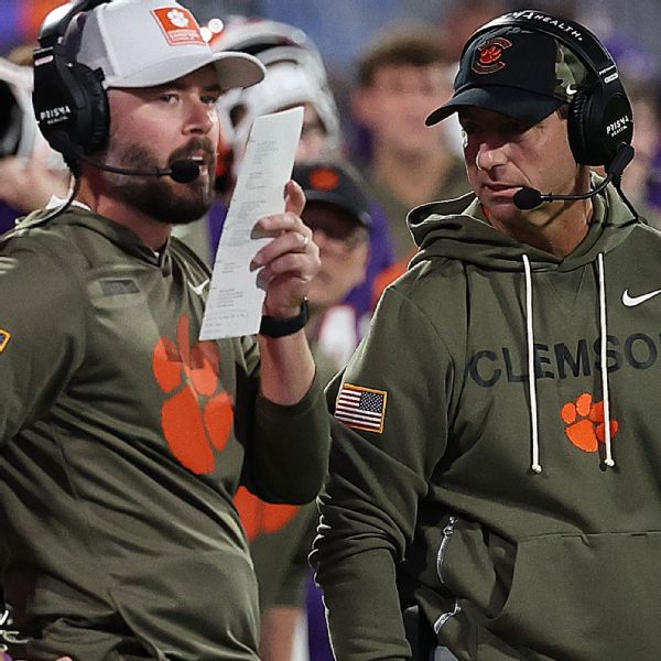 Clemson offensive coordinator Garrett Riley will not return