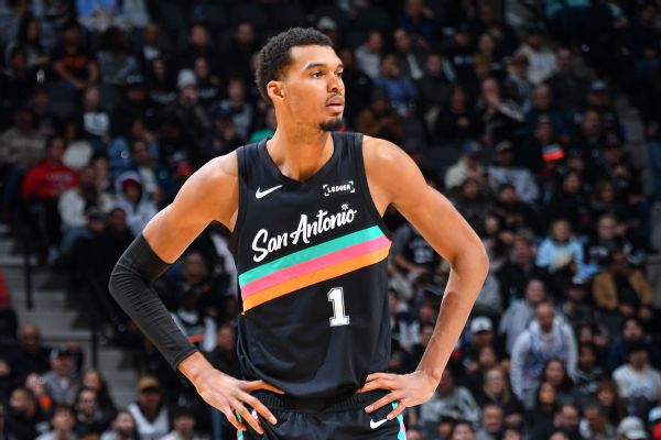 Victor Wembanyama and the Spurs have seen their odds to win the NBA championship shorten in the past week.