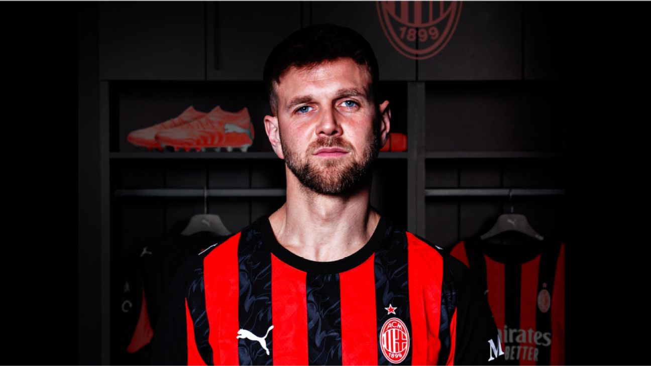 AC Milan confirm loan signing of Niclas Füllkrug from West Ham - ESPN