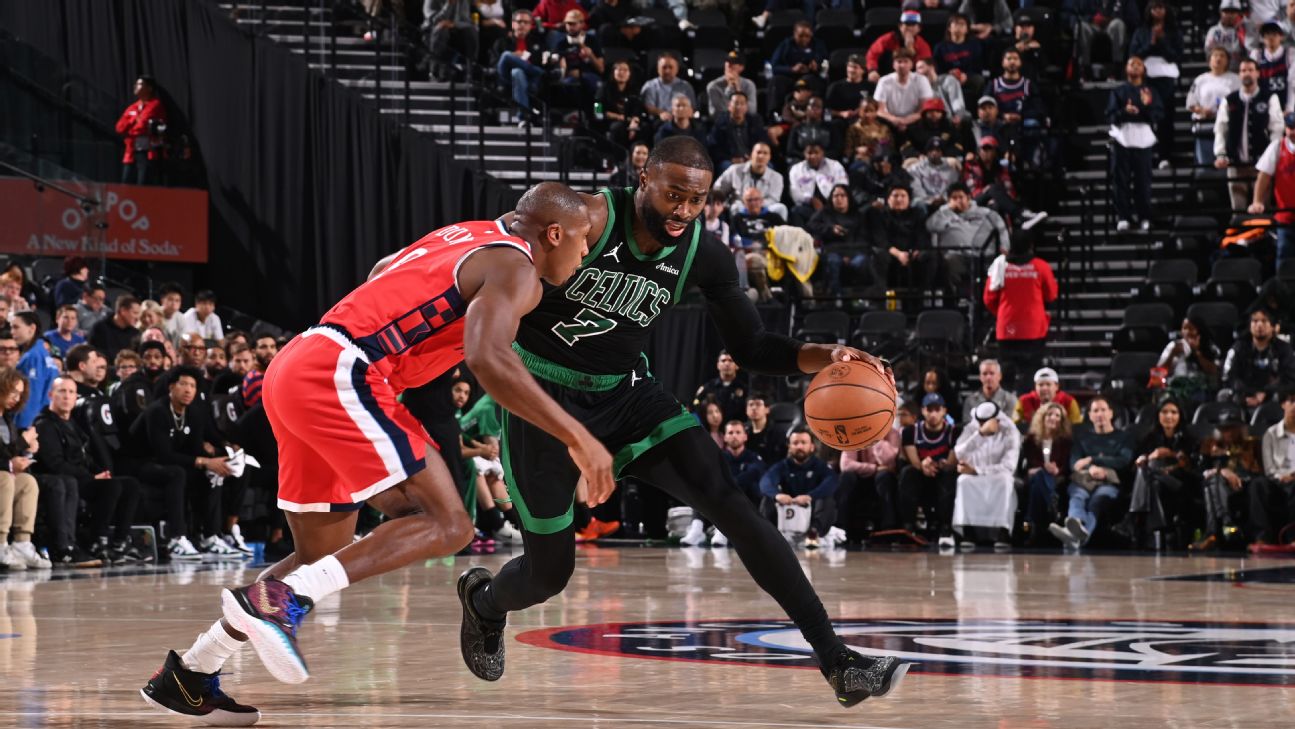 <a href="https://www.espn.com/nba/story/_/id/47498673/brown-dazzles-50-points-celtics-blowout-clippers" target="_blank">Brown dazzles with 50 in Celts’ blowout of Clips</a>