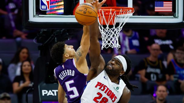 Isaiah Stewart is in an effective rim protector and could see a rebounding and scoring boost Sunday.