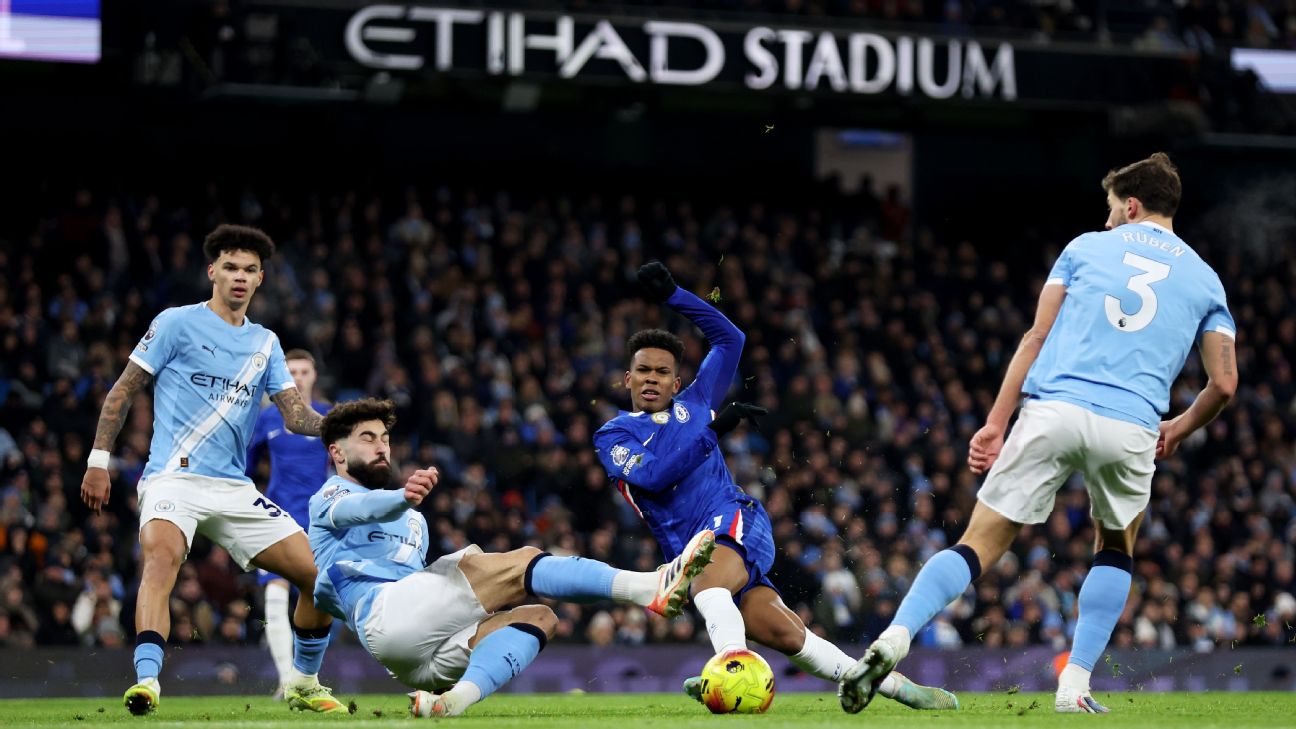 Premier League live updates: Chelsea visit Man City - ESPN
