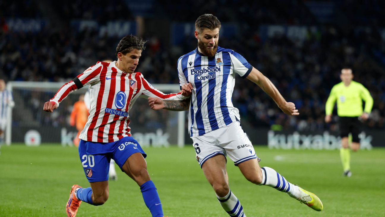 Real Sociedad vs Atlético de Madrid: dónde ver el partido en vivo, horario y canal de TV