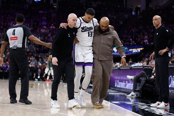 Kings' Keegan Murray to miss 3-4 weeks with ankle sprain