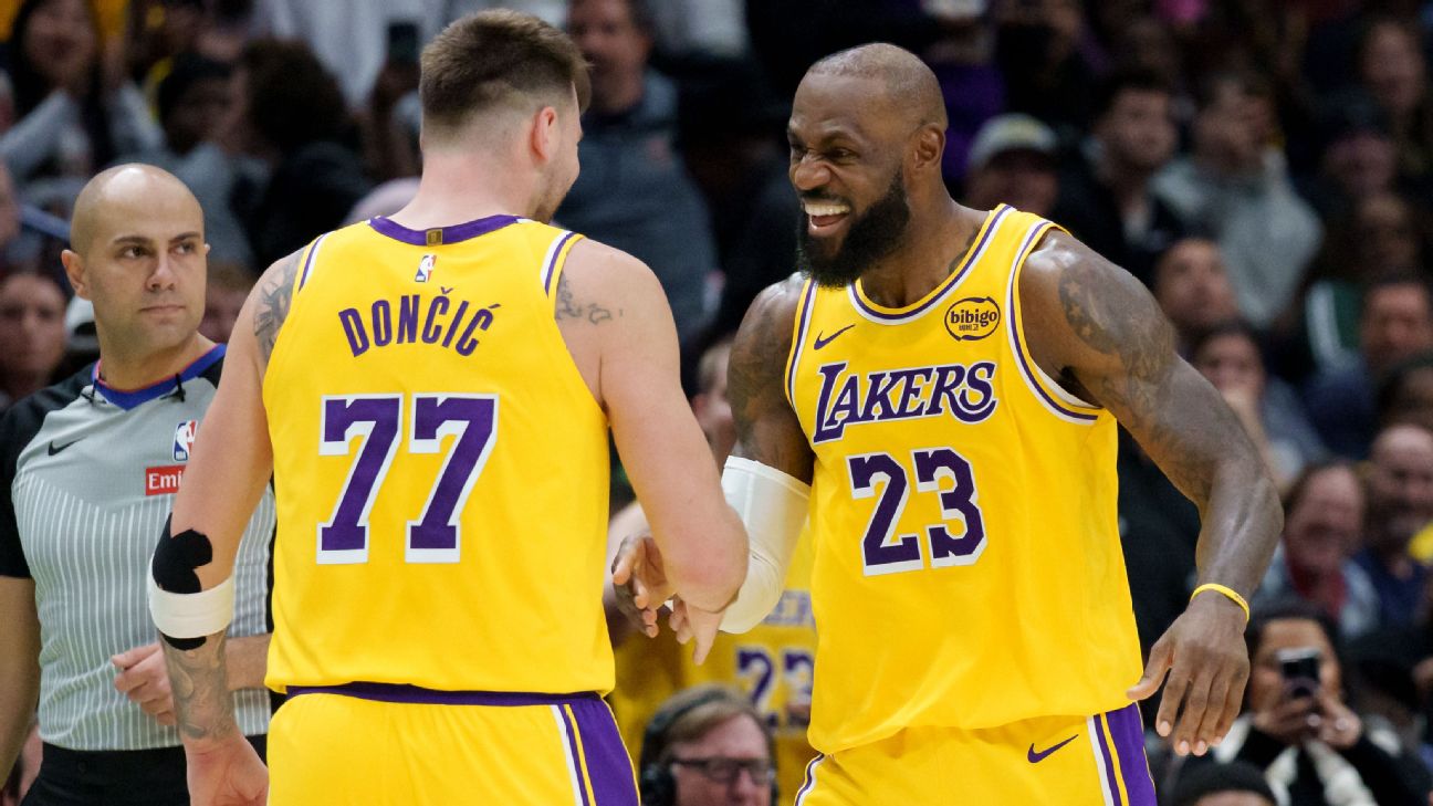 <a href="https://www.espn.com/nba/story/_/id/47536437/lebron-james-says-to-bend-game-luka-doncic-not-other-way-around" target="_blank">LeBron says it’s on him to bend game around Luka</a>