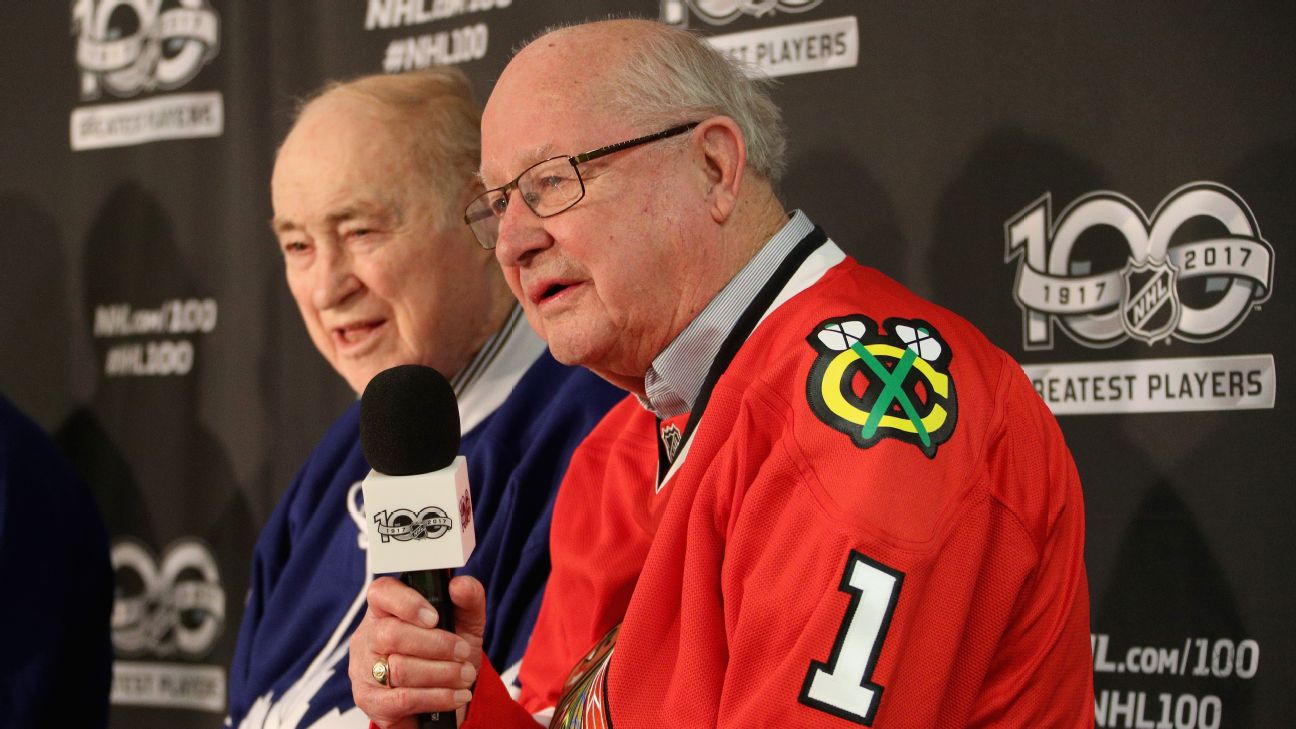 <a href="https://www.espn.com/nhl/story/_/id/47544837/glenn-hall-nhl-hall-famer-record-holder-dies-94" target="_blank">HOF goalie Hall, who started 502 in a row, dies</a>