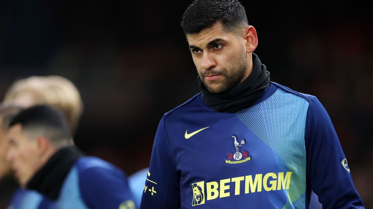 Tottenham captain Cristian Romero in fiery 'lies' post after Bournemouth loss - ESPN