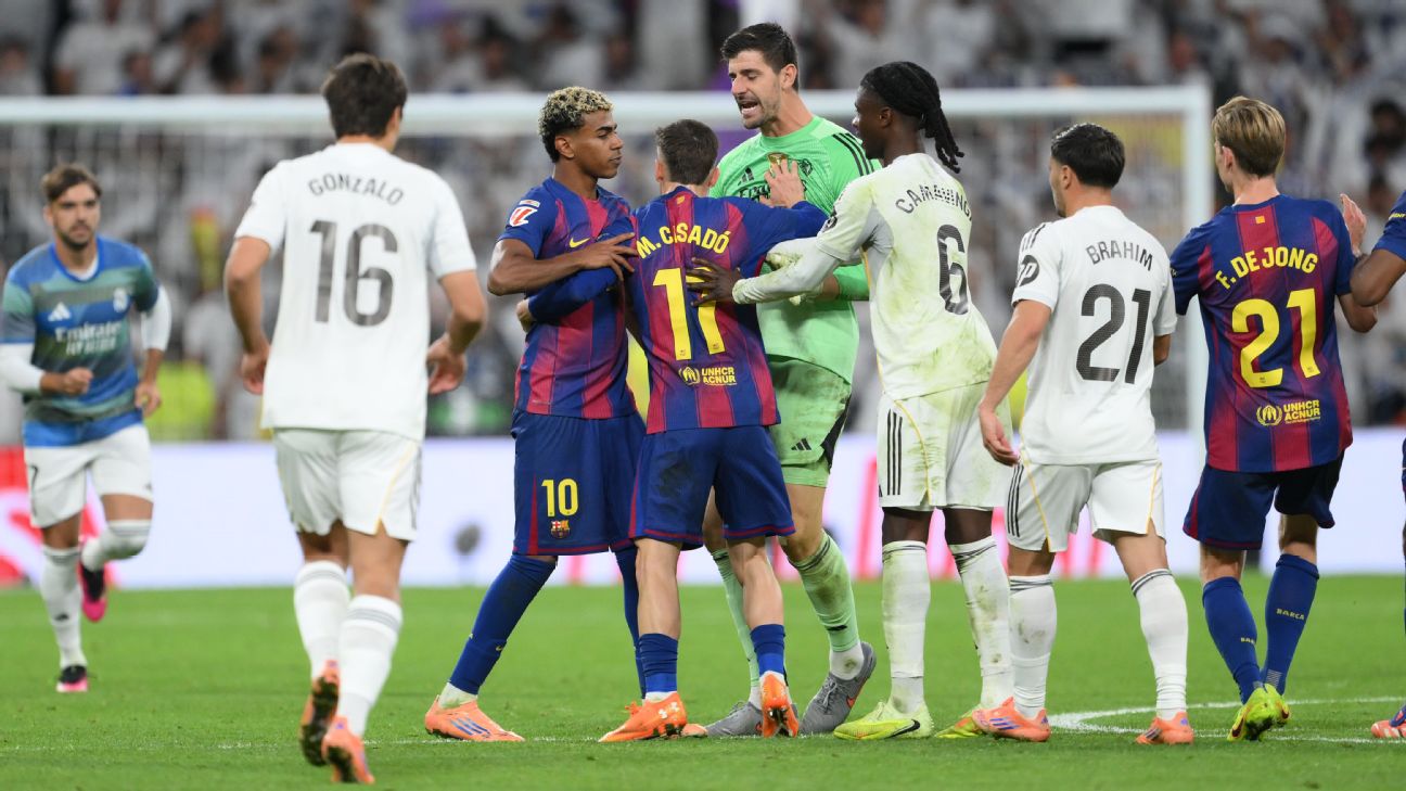 El Clásico del 25 de octubre: Barcelona y Madrid en busca de dominio