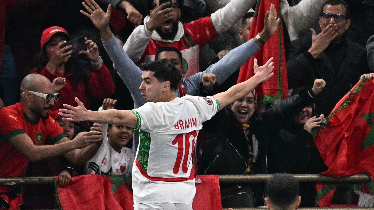 Morocco coach Walid Regragui: AFCON topscorer Brahim Díaz 'can be world's best player' - ESPN