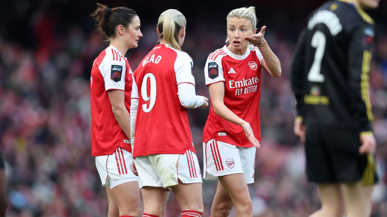 Arsenal, Man United draw suggests there might be no WSL title race - ESPN