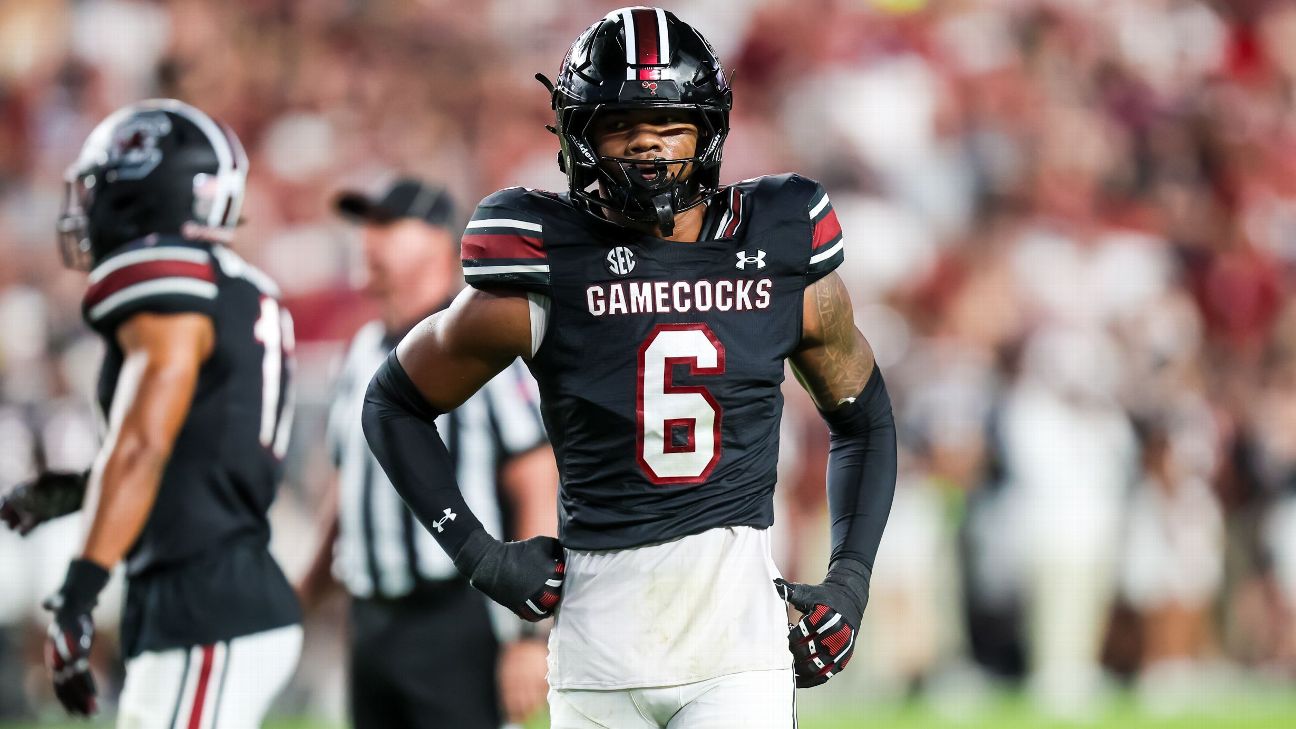 espn.com - Alex Scarborough - South Carolina, SEC jointly suspend Dylan Stewart for 1 game