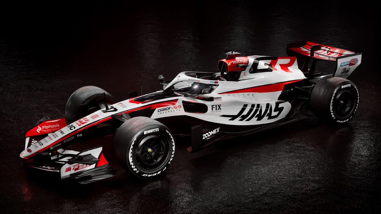 espn.com - Laurence Edmondson - Haas, unlike Red Bull, reveal livery AND design of new F1 2026 car