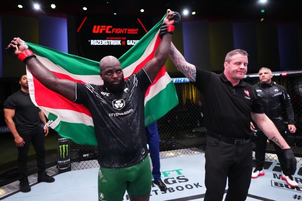 Ex-UFC fighter Rozenstruik arrested on battery charge in Florida