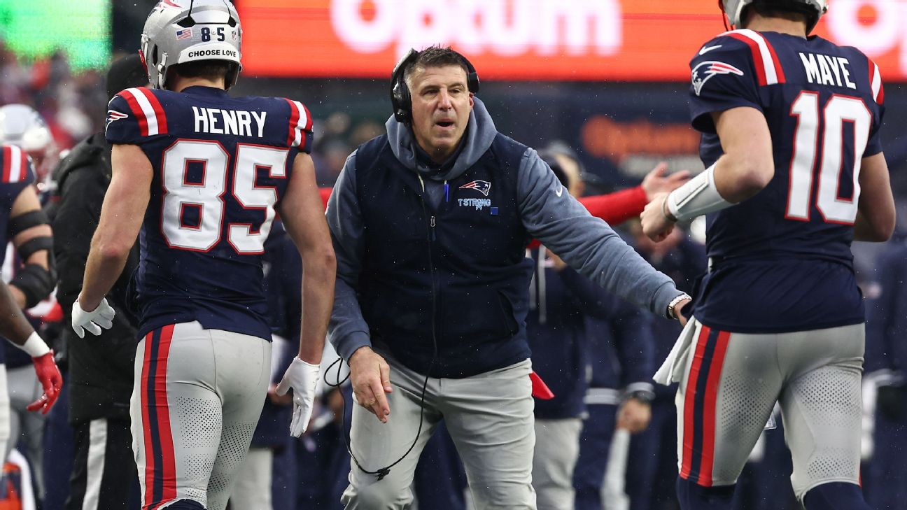 Patriots' Mike Vrabel could join rare first-year Super Bowl club - ABC7 San  Francisco