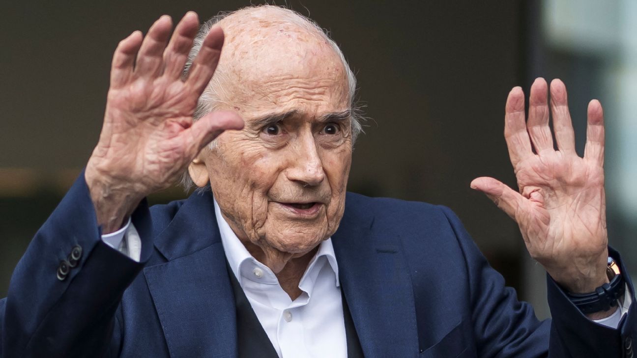 Sepp Blatter on Folarin Balogun ban reversal: 'Red cards are not overturned by political phone calls'